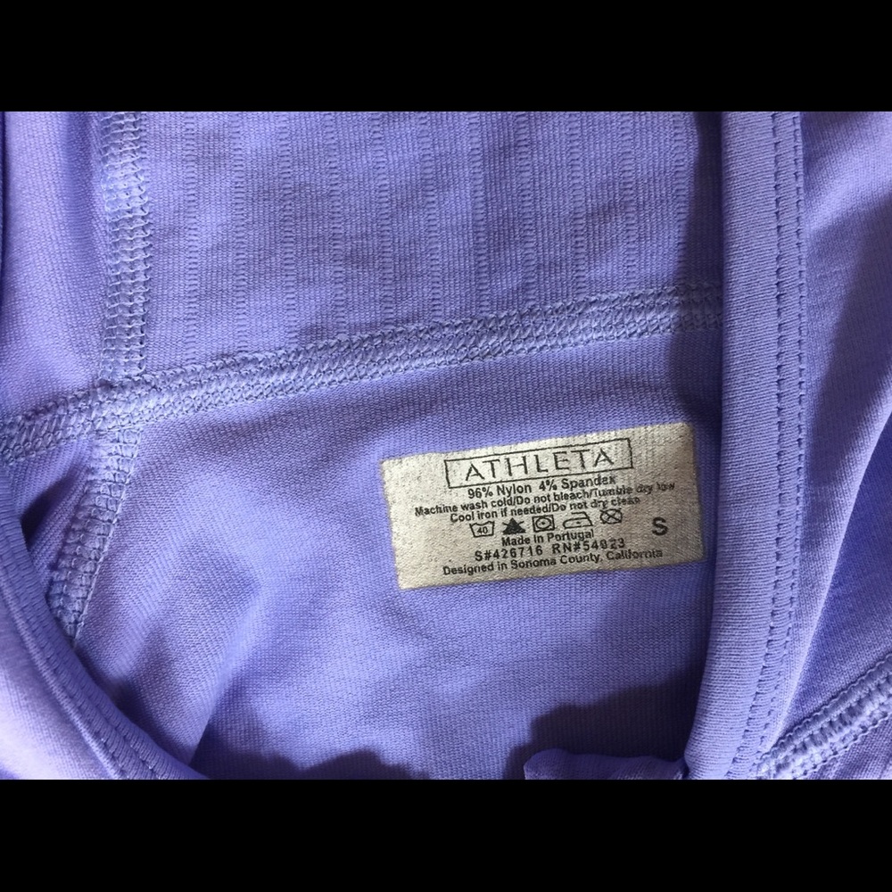 Athleta Purple Fade In Jacket - Picture 13 of 13